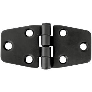 1852 Hengsel 37 x 76 mm syrefast sort