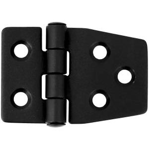 1852 Hengsel 37 x 57 mm syrefast sort