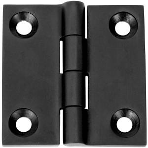 1852 Hengsel 51 x 51 mm syrefast sort