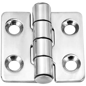 1852 Hengsel dempet Rustfritt 38x39mm