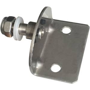 1852 Gassdemperbrakett 316, 48x32 mm 8 mm