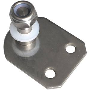 1852 Gassdemperbrakett 316, 45x35 mm 8 mm