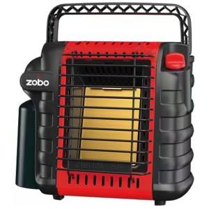 Zobo Gass varmeovn m/skrukobling 2600W