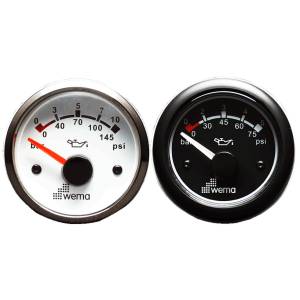 Wema Oljetrykksmåler