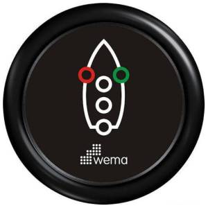 Wema Lanternekontroll, sort/hvit