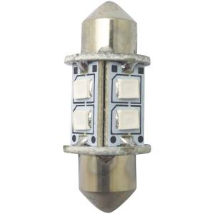 1852 LED lanternepære festoon 2-pk