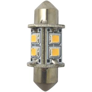 1852 LED pære omni festoon 360° varmhvit 2-pk