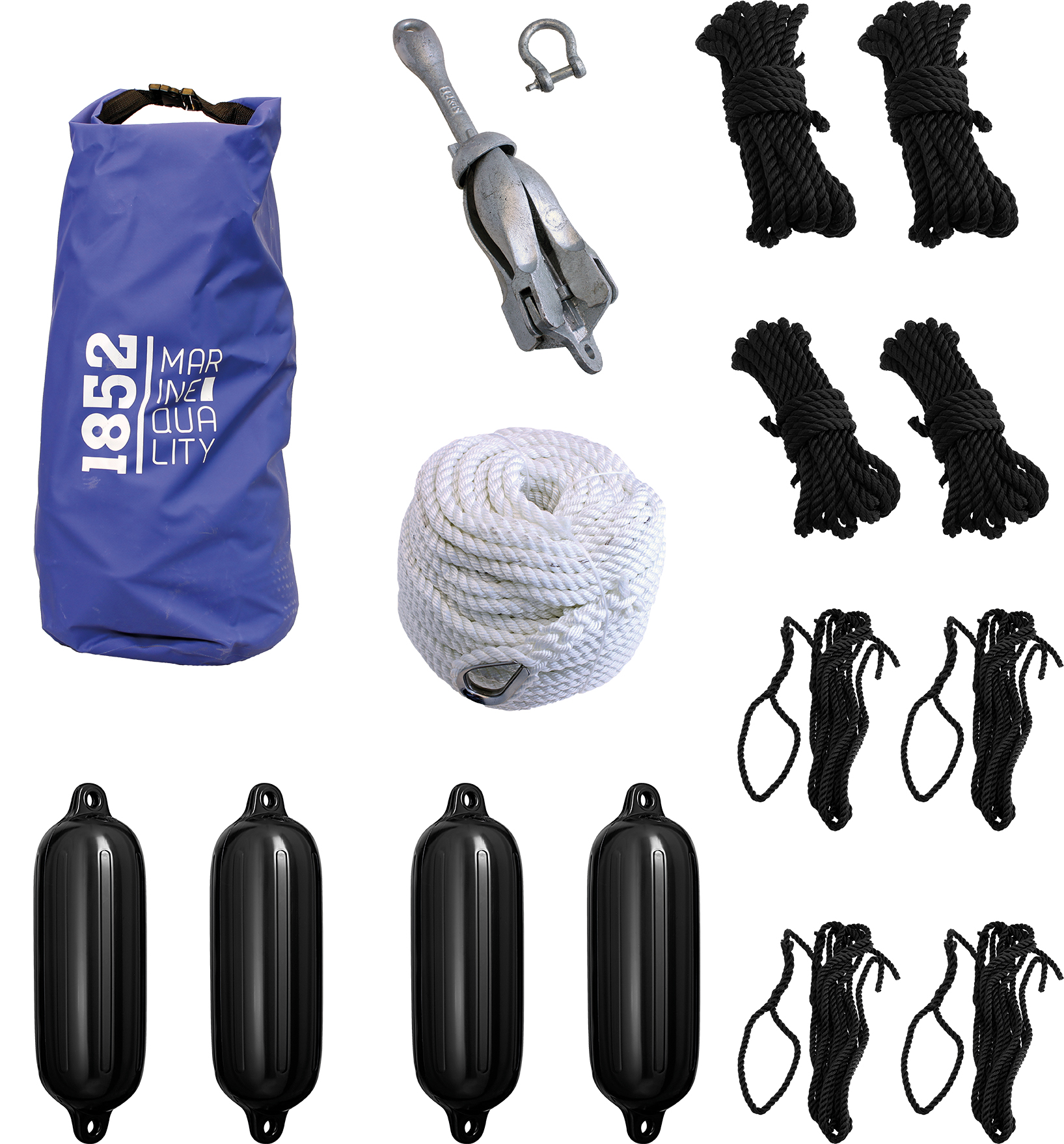 1852 Fortøyningspakke sort