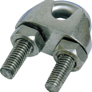 Wireklemme, rustfri stål
