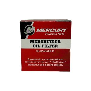 <p data-end="464" data-start="282">Originalt oljefilter for Mercury MerCruiser 4.5L og 6.2L motorer samt GM-baserte innenbords- og hekkaggregatmotorer. Gir overlegen filtrering, slitestyrke og korrosjonsbeskyttelse.</p>