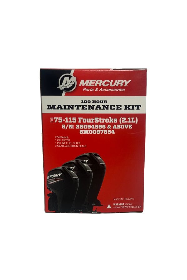 Mercury 100-timers Servicekit F75–F115 EFI 2.1L