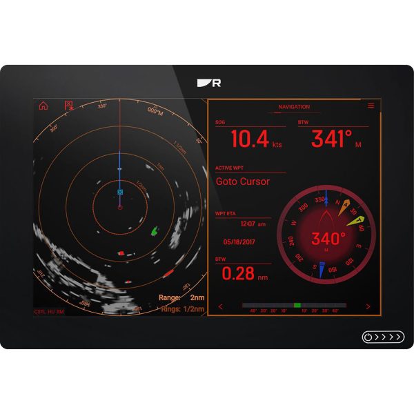 Raymarine Axiom+ 12 RV 12" kartplotter med ekkolodd - Bilde 2